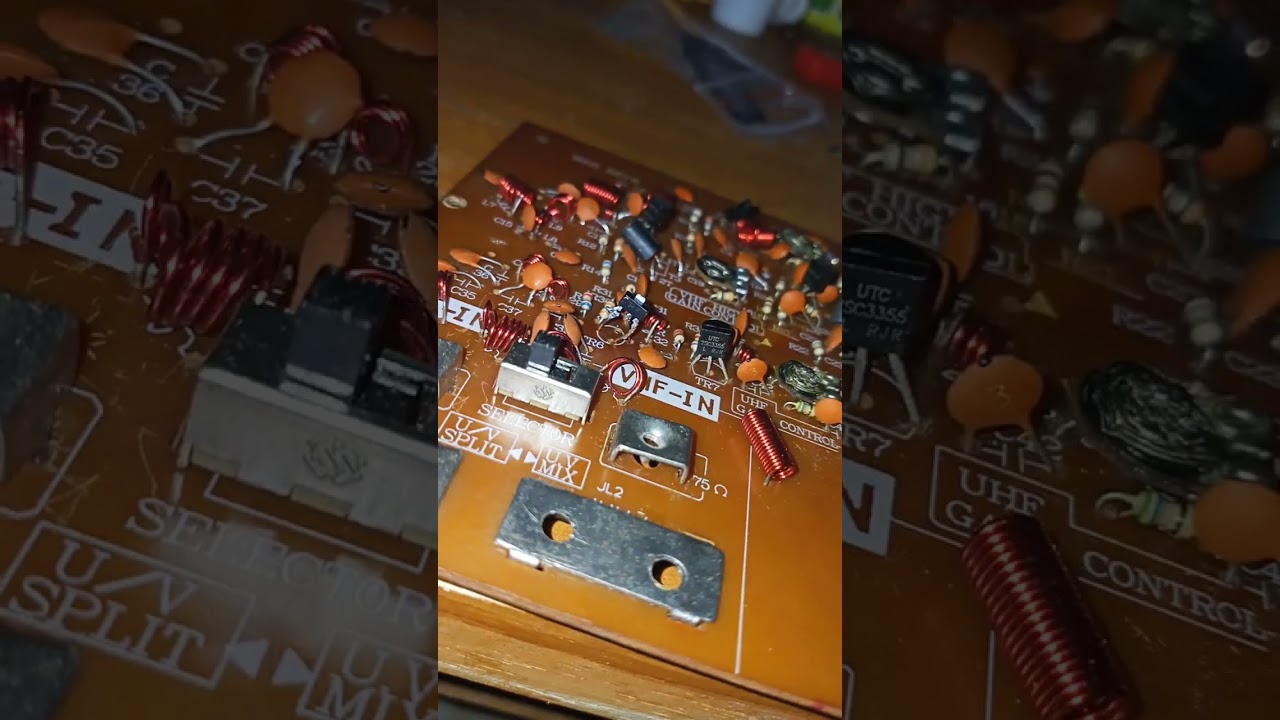 sinyal tv digital transistor booster 2sc3357 vs 2sc3358