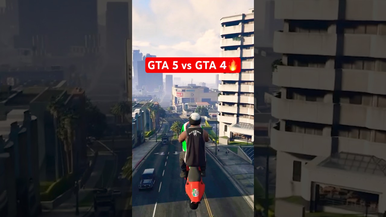 Skok Motorom u SVAKOJ GTA IGRICI! 🏍️