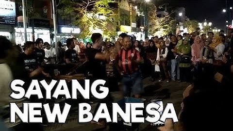 SAYANG VIA VALLEN - COVER VERSI ANGKLUNG NEW BANESA JOGJA