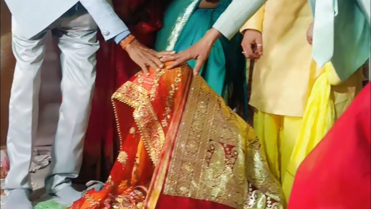 मिथिला की शादी में कैसे किया जाता है ॥ सिंदूरदान घूंघट और मुंह दिखाई 🥰❤️