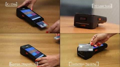 Rugged POS10Q Smart Android POS Payment Terminal with MSR Chip NFC QR Code Biometric Payments POS