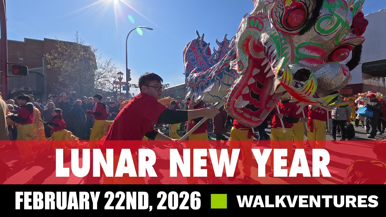 Chinatown Lunar New Year Parade - Victoria BC [4K] February 22nd, 2026