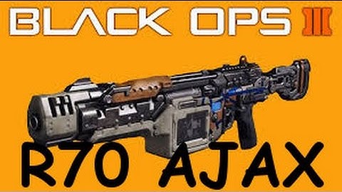 [New Self-Regen LMG]Could This Come To Zombies? R70 AJAX REVIEW