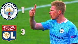 Manchester City Vs Olympique Lyon (1 - 3) ●All Goals & Extended Highlights● UCL Quarter Final ●720p
