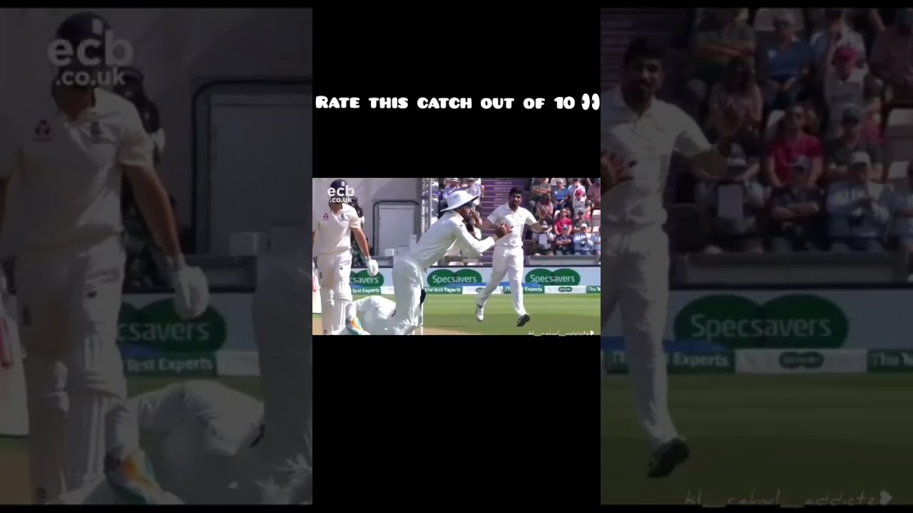 Rate this catch out of 10 || KL Rahul best catch in slip ||