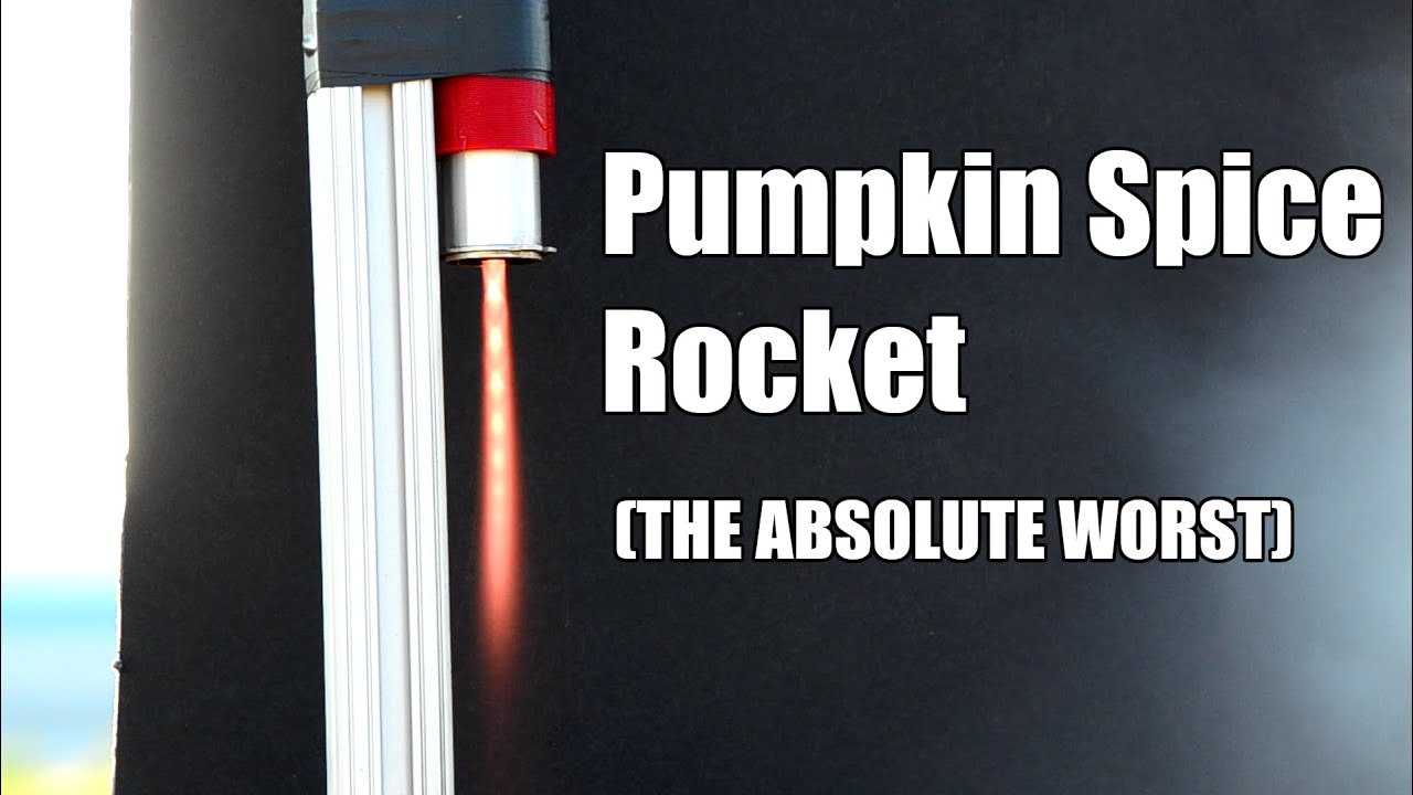 Pumpkin Spice Hybrid Rocket : r/rocketry