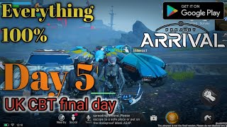 PROJECT ARRIVAL UK CBT [FINAL DAY] 100% EVERYTHING!