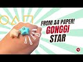 How to Fold Star-Shaped Gonggi, Inspired by Squid Game - Easy Origami Tutorial
