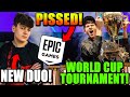 Clix LOSES it on Epic.. NEW World Cup Tournament! Clix Finds NEW Duo! World Cup Anniversary!