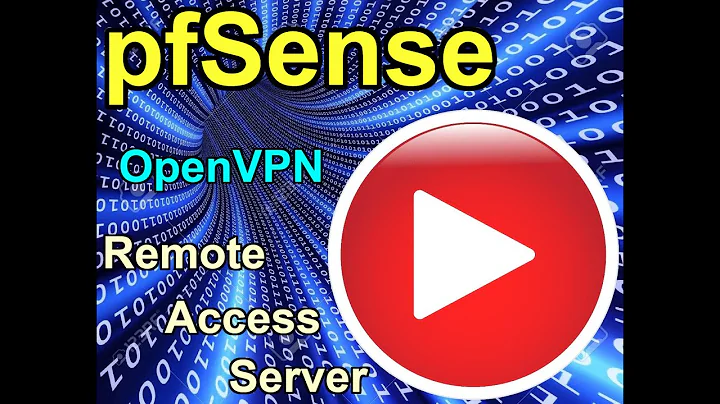 Remote Access with OpenVPN #pfsense #openvpn