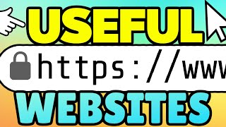 USEFUL Websites You'll ACTUALLY Use