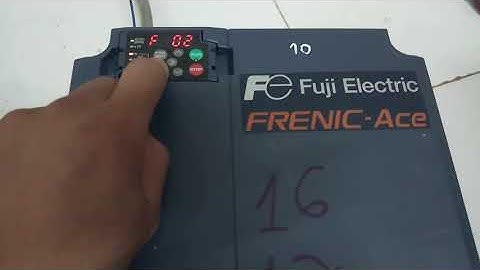 Biến tần Fuji và một số lệnh cài đặt cần nắm rõ của biến tần Fuji