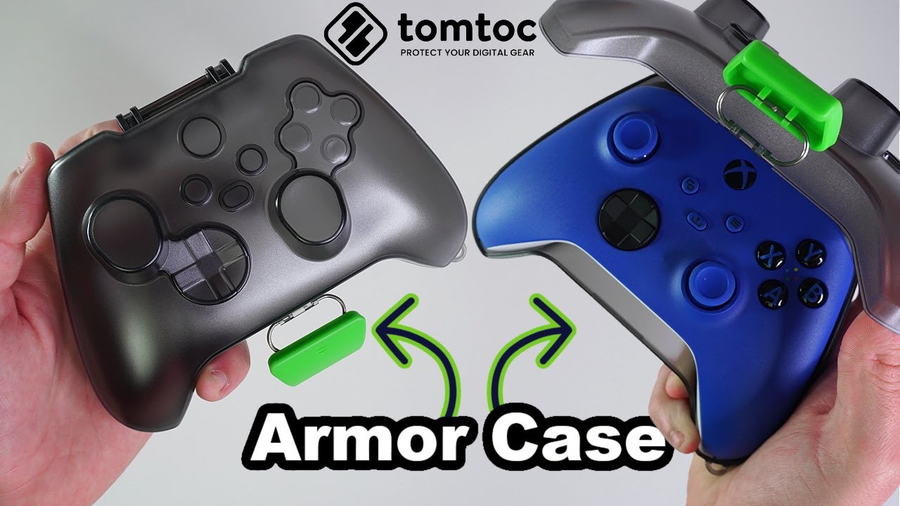 Распаковка защитного чехла для контроллера XBOX TOMTOC