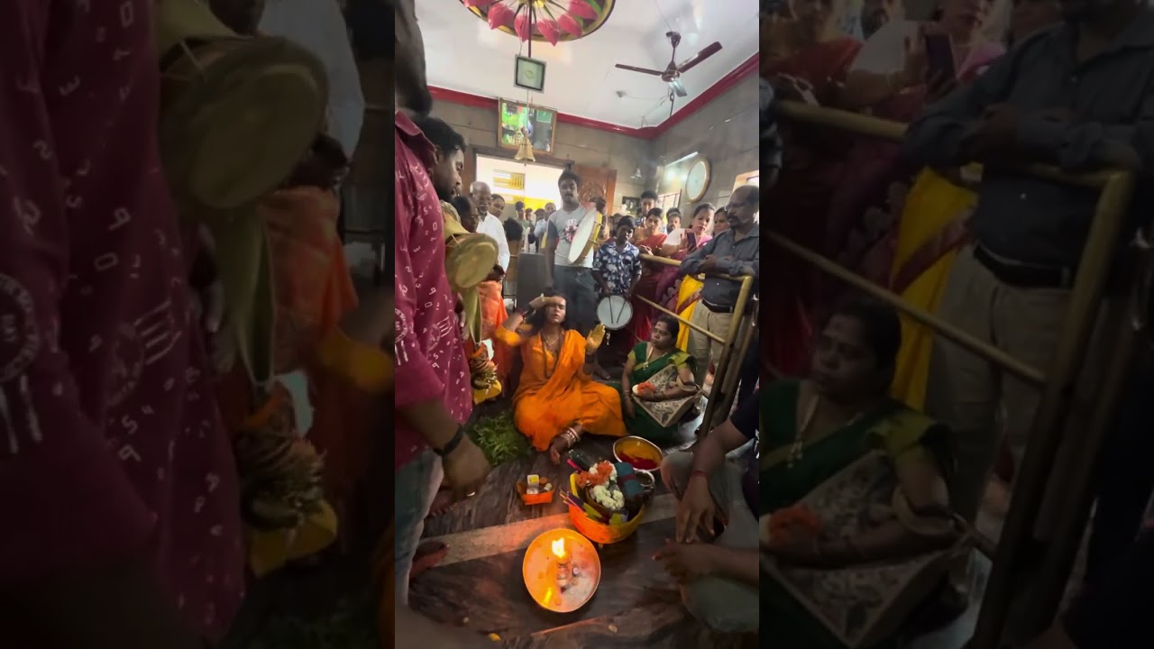 Riyana Pepsi amma Santinagar Kaliamma temple pujaii