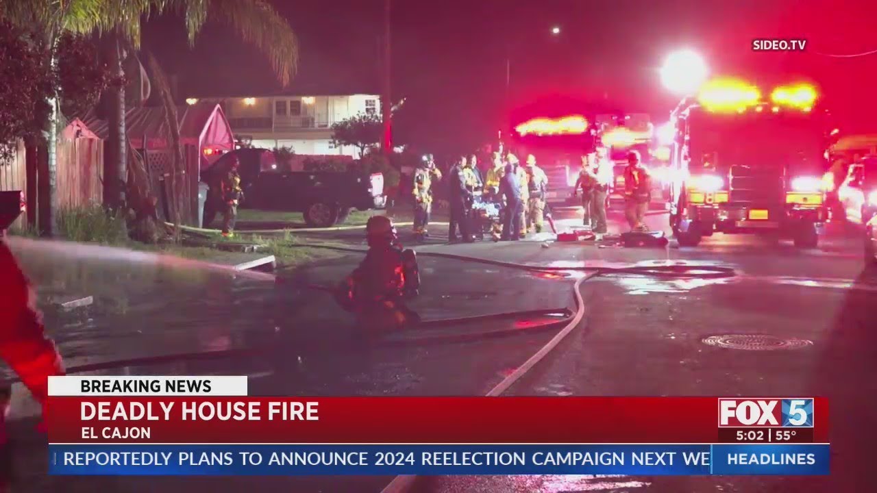 1 dead In El Cajon House Fire YouTube