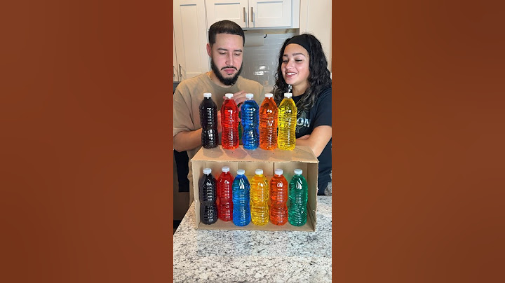 match the water bottles challenge🎯 #matchthebottles #challenge #waterbottle #matching #colors #game
