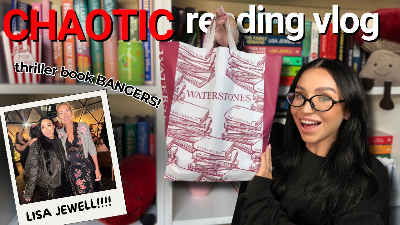 КНИЖНАЯ ВЕЧЕРИНКА? | Видеоблог о чтении, встреча с Лизой Джуэлл и Kobo против Kindle! 📚✨