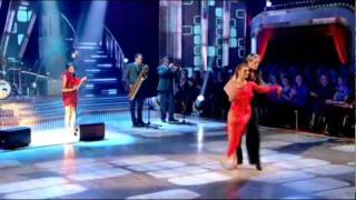 Dionne Bromfield and Amy Winehouse at Strictly Come Dancing 2009