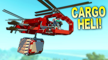 Who Can Build The Best CARGO HELICOPTER?