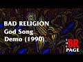 Bad religion  god song demo 1990