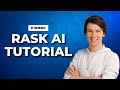 Rask Ai Tutorial (Step by Step)│Ai Hipe