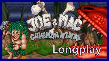 JOE AND MAC: Caveman Ninja - Snes Longplay - No Commentary