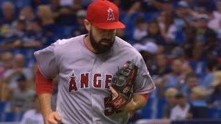 LAA@TB: Shoemaker K's five in 6 1/3 scoreless innings