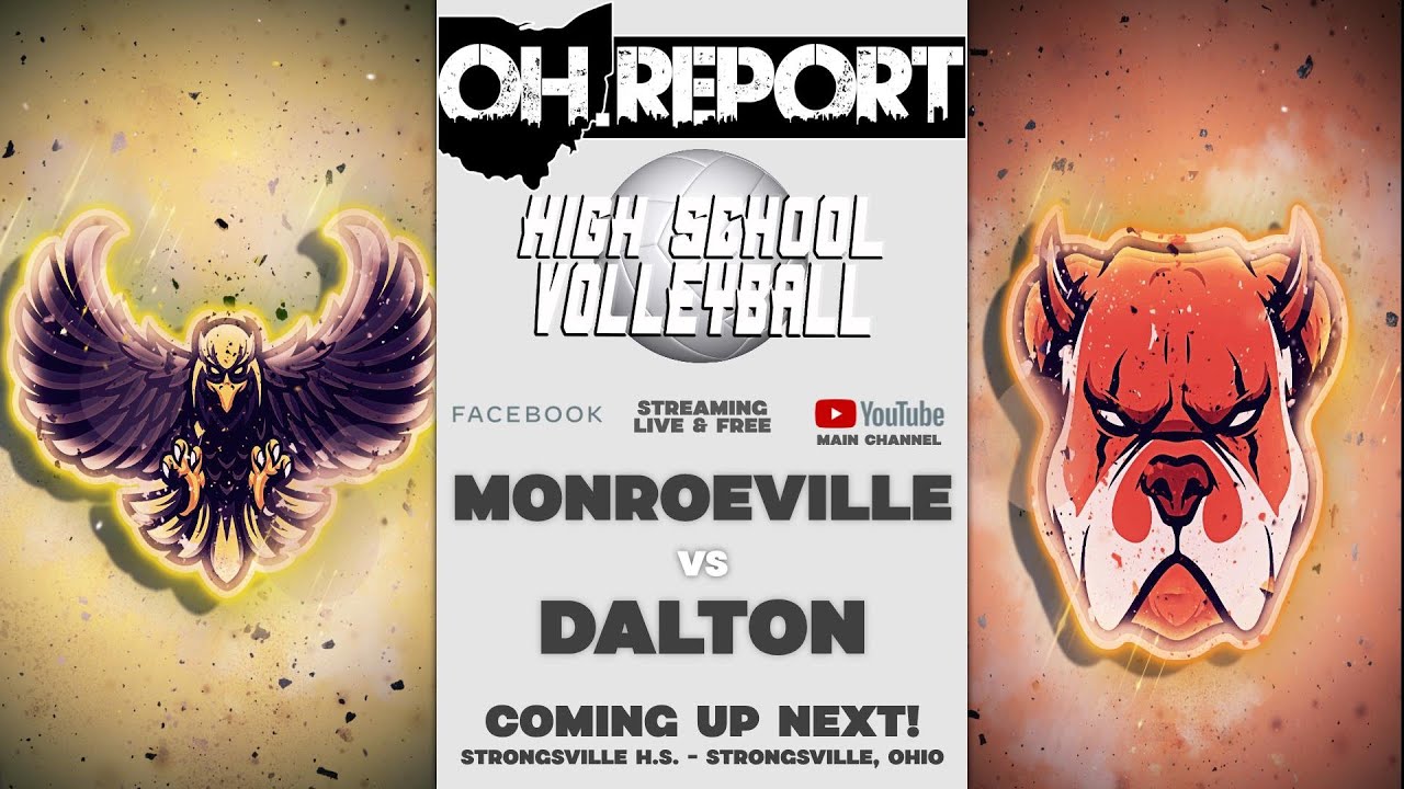 Monroeville vs Dalton Volleyball D4 Regional Semifinals