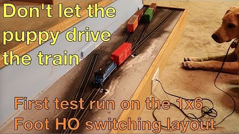 Tulsa Spur Part 4: Track down and 1st Test Run!