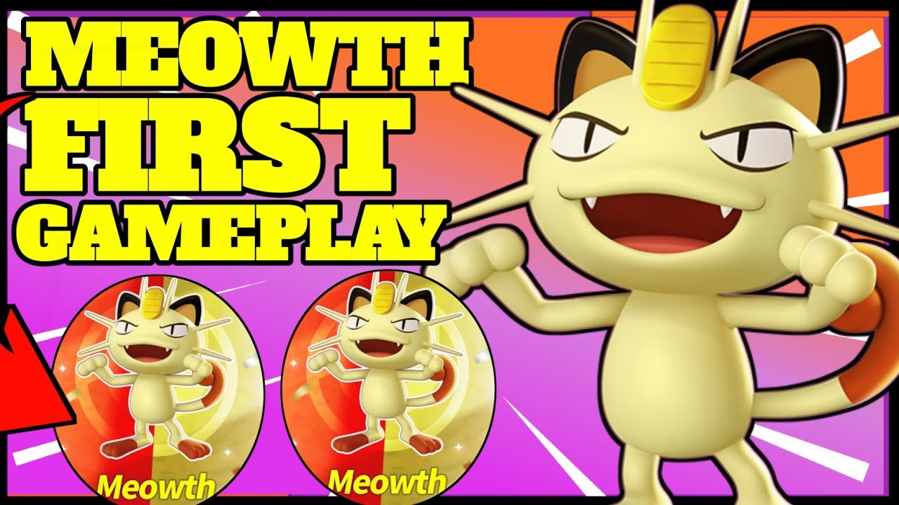 MEOWTH FIRST GAMEPLAY IN POKEMON UNITE 🔥 With Heaven of Game in Hindi Guide 🎯