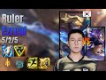 Ruler Adc Ezreal vs Yunara lol KR solo rank Full Game 16.10 | 룰러 이즈리얼 vs 유나라