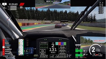 ACC Xbox Series S - Spa Multi-class 1h race. Fight till the last lap