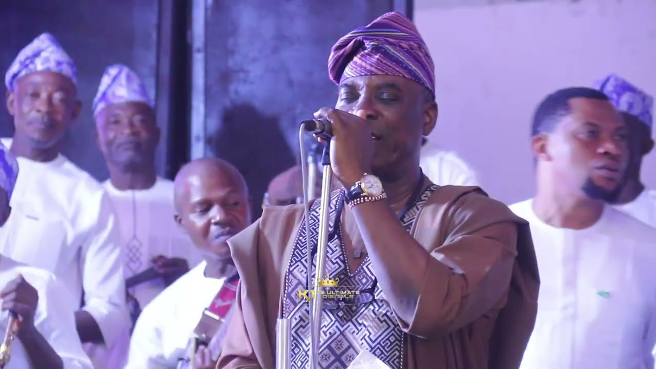 K1 De Ultimate Live at Iya Loja Saudi 80th Birthday 🎉 | Lagos Island Shutdown!