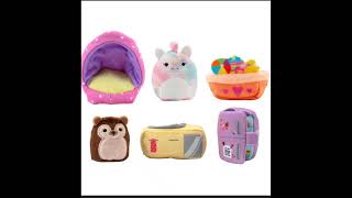 Squishville by Squishmallows Random 2-Inch Mini-Plush Accessory Set