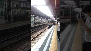 【京王線】7000系特急京王八王子行き府中駅到着　#Shorts