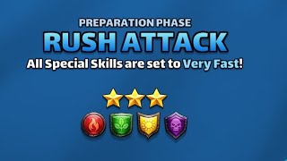 Empires and Puzzles 3☆ Tournament Rush Attack Defence Set up