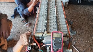 How to check hybrid battery || hybrid battery health ||.  replace battery cell || p0a80
