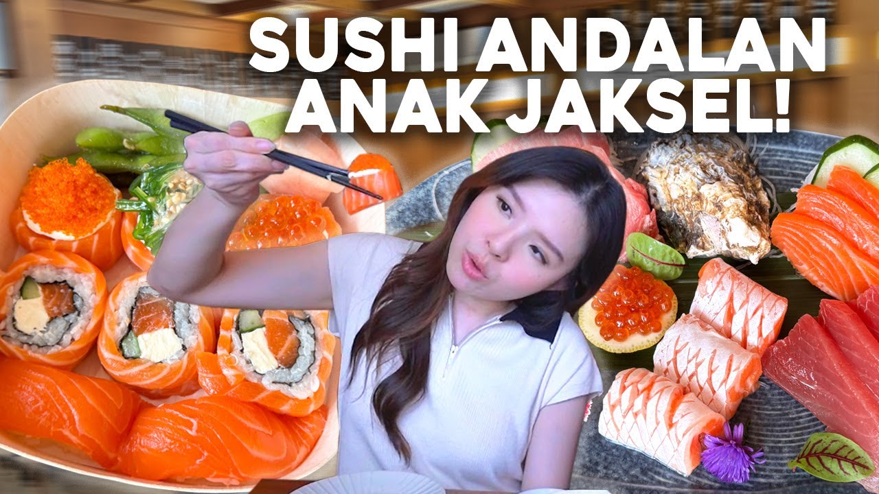 SUSHI VIRAL BALI UDAH ADA DI JAKSEL! GA MAIN MAIN SIH 