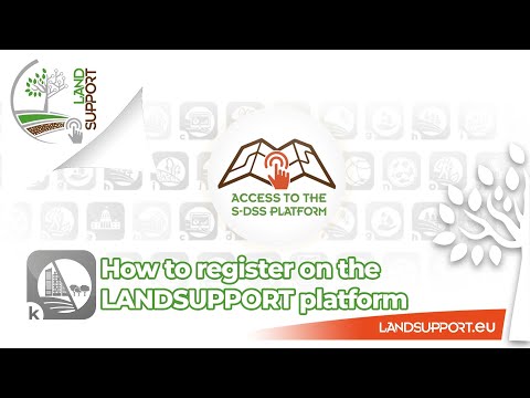 EN - How to register on the LANDSUPPORT platform