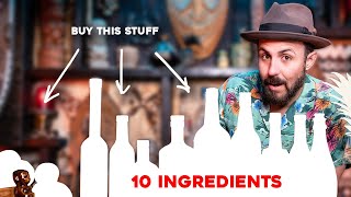 10 Essential Tiki Cocktail Ingredients for Home