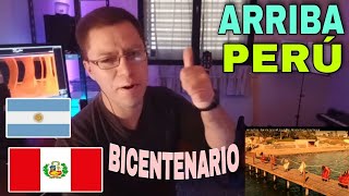 🔴✅Argentino REACCIONA a ¡Arriba Perú! video reacción.