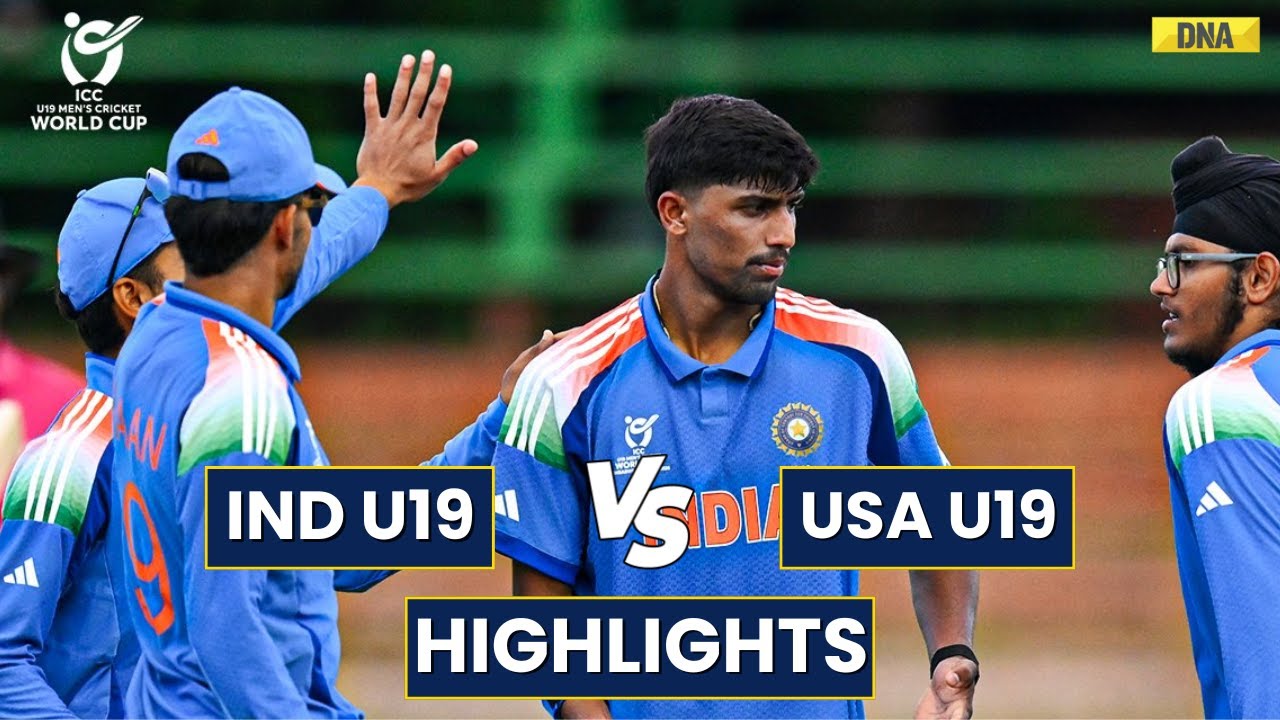 IND U19 Vs USA U19 Highlights: Henil Patel Shines, India Beats United States In U19 World Cup 2026