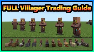 Villager Trading Guide Minecraft 📚 Best Trades for Emeralds, Enchantments Ultimate Beginner Tutorial