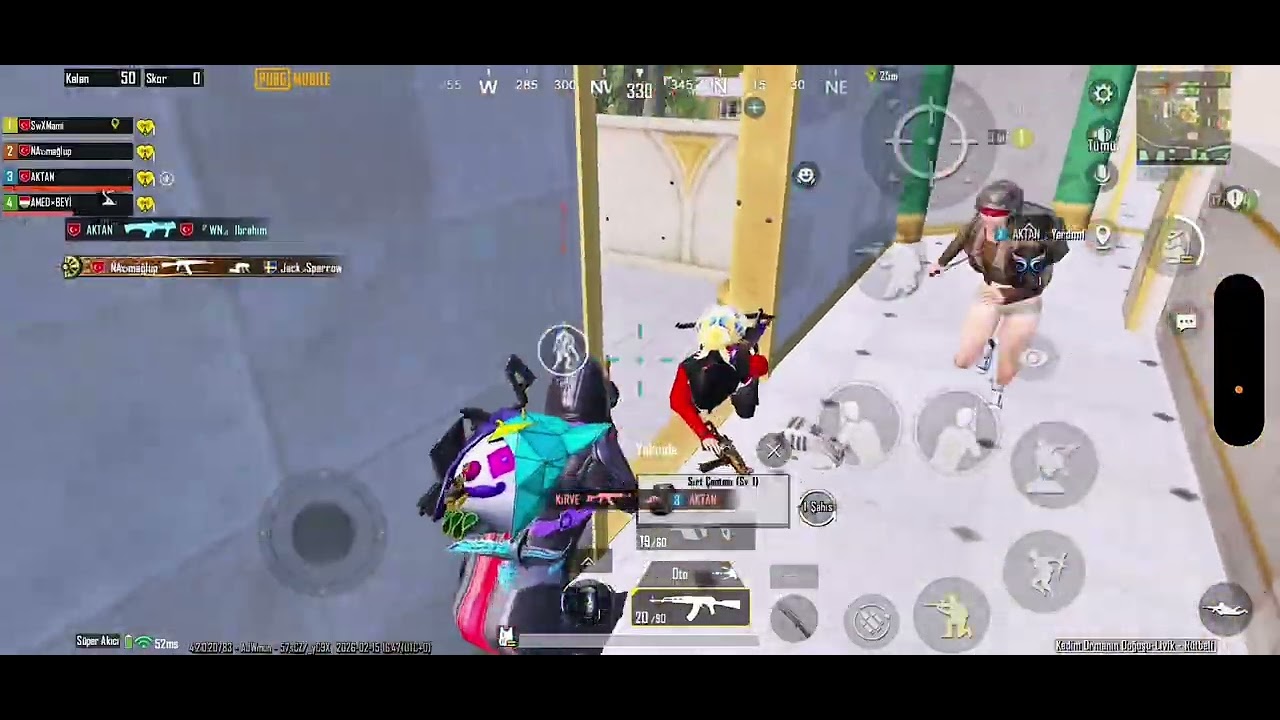 SON ALANDA 1&3 KALDIM ZORLU MAÇLAR @PUBGMOBILEEsports 