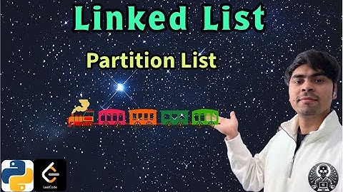 LeetCode 86 | Partition List | Python Solution Explained | AlgoYogi