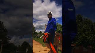 550xp Husqvarna muffler mod #chainsaw #husqvarna #tronçonneuse #husqvarna550xp #550xp #modified