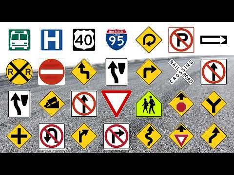 50 Essential Road Signs You MUST Know (USA Traffic Signs 2026)