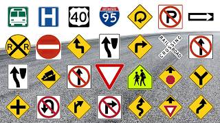 50 Essential Road Signs You MUST Know (USA Traffic Signs 2026) Information