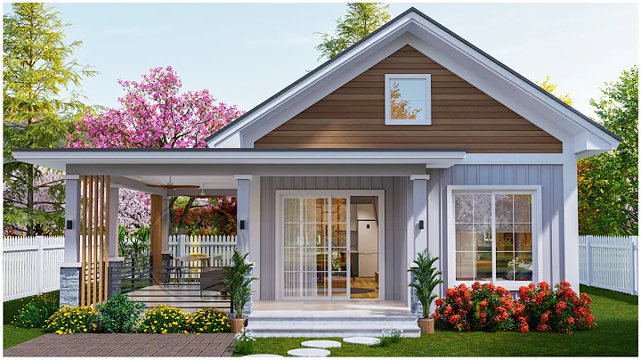 Beautiful Small House Design | Simple and cozy house (interesting interior)