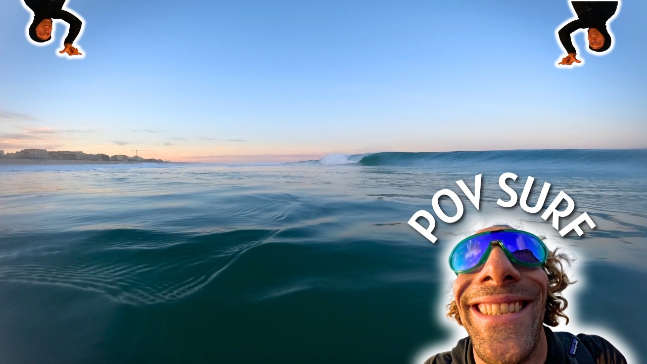 POV SURF I LACANAU I Spot la nord, le matin 🤙  I Raw cut